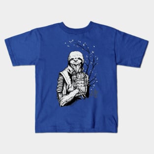 Samurai Sloth Kids T-Shirt